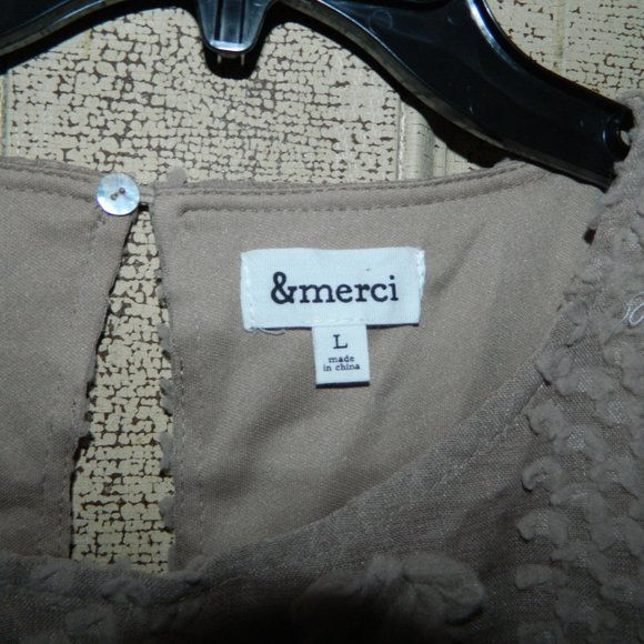 &Merci Pom Pom Crop Top Size Large (CC-15) - Picture 3 of 5